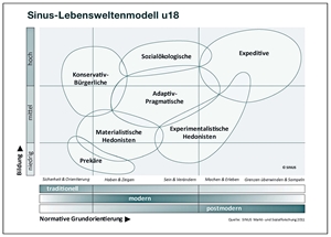 Sinus-Lebensweltmodell u18 Sinus-Lebensweltmodell u18